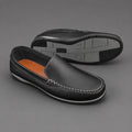 Mocassin en cuir