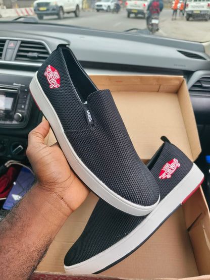 Vans Slip-On Légères en Maille Tissée